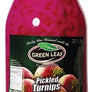 Green leaf Pickled Turnips