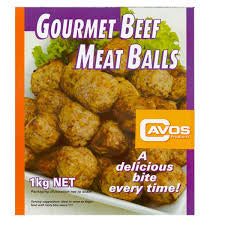 Cavos Gourmet Beef Meat Balls 1KG