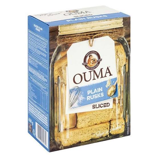 ouma rusks sliced plain 450g