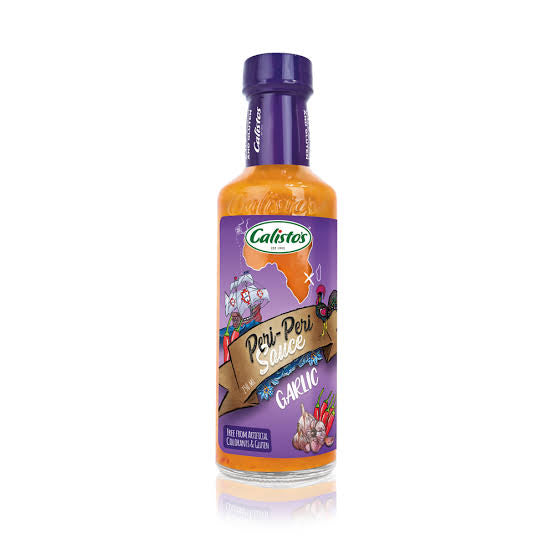 Calisto's garlic peri peri sauce 250ml