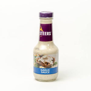 steers sauce garlic 375ml