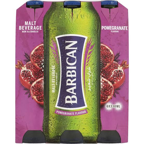 barbican malt pomegranate flavour 6x330ml