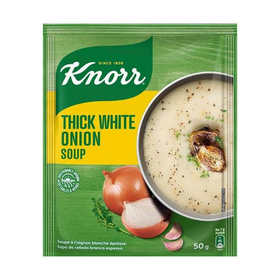 knorr thick white onion soup 50g