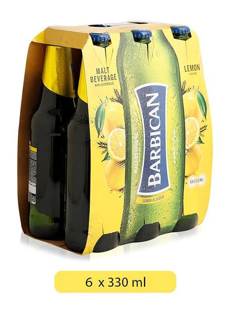 barbican malt lemon flavour 6x330ml