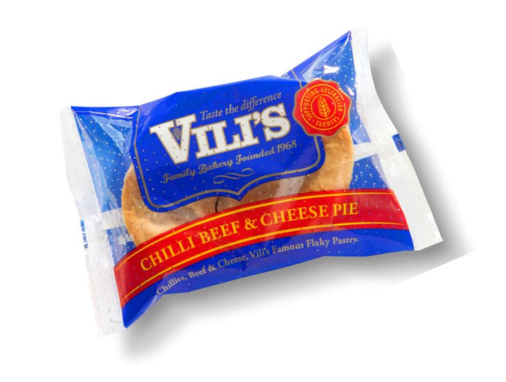 VILI'S CHILLI BEEF & CHEESE PIE 160g