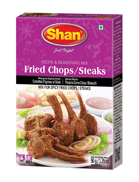 shan fried chops/steaks mix 50g