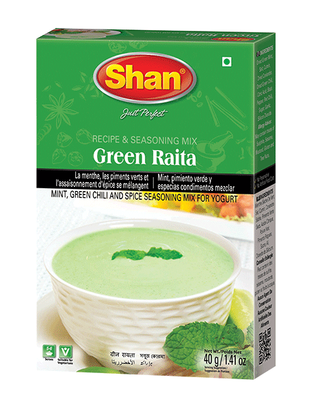 SHAN GREEN RAITA 40G
