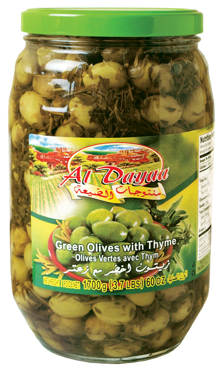 AL DAYAA Green Olives With Thyme