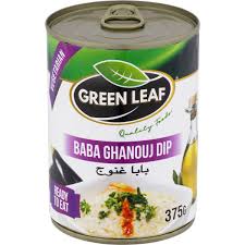 Green Leaf Baba Ghanouj dip 375g