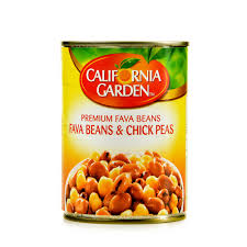 California Garden fava beans and chickpeas 450g