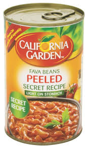 California Garden fava beans peeled secret recipe 450g