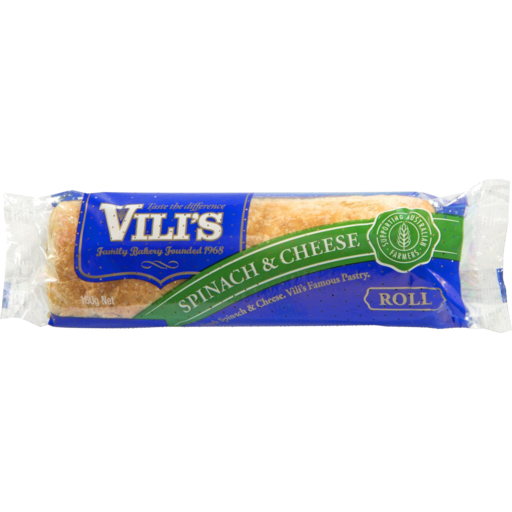 VILI'S SPINACH & CHEESE ROLL