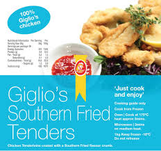 Giglio's Southern Fried Tenders Handcut 1kg