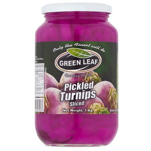 Green leaf Pickled Turnips